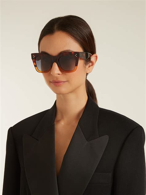 celine small catherine sunglasses|celine cat eye sale.